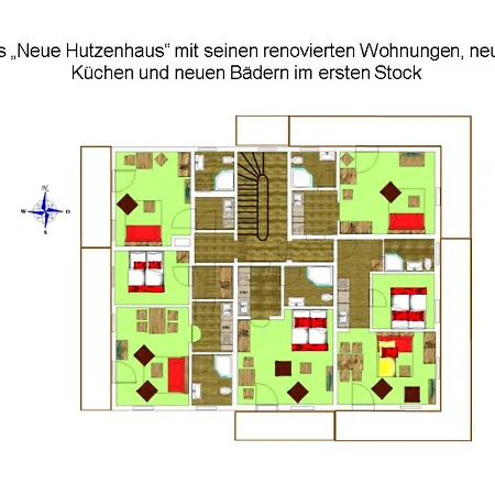 Ahorn-appartements - Chiemgau Karte