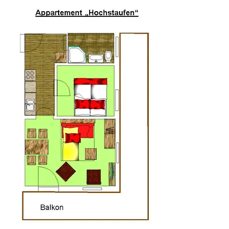 Apartment Ahorn-appartements - Chiemgau Karte