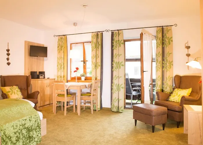 Ahorn-appartements - Chiemgau Karte