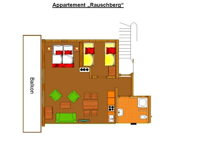 Ahorn-appartements - Chiemgau Karte Appartamento