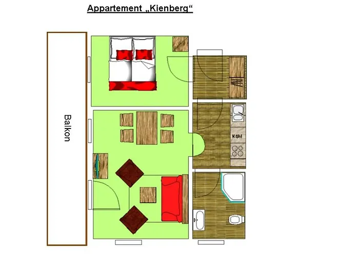 Apartment Ahorn-appartements - Chiemgau Karte Inzell
